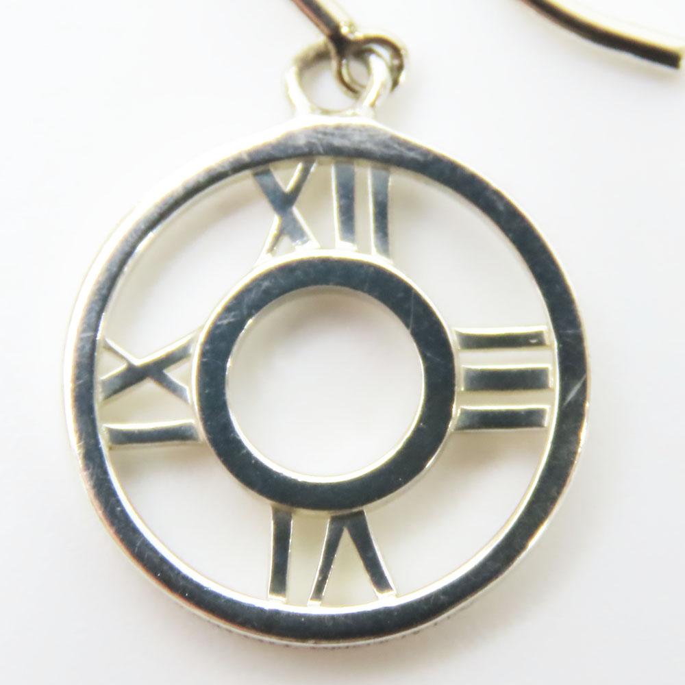 Used TIFFANY&Co. Pierce Atlas Open Medallion Silver925 2.19g Silver Accessories
