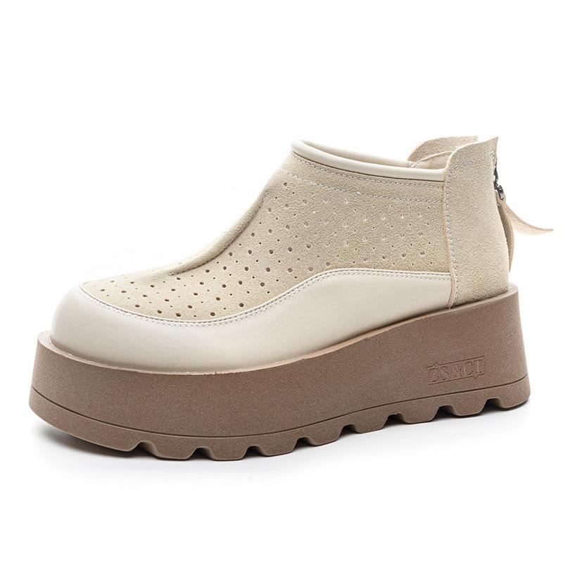 Thick-soled Summer New Breathable Small Comfortable Casual Shoes