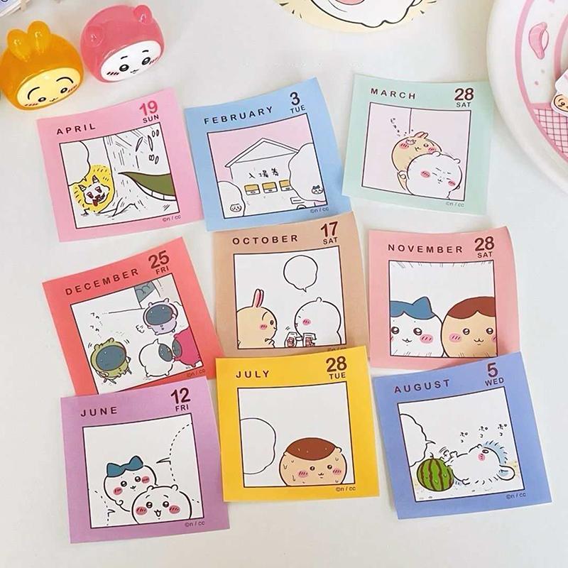 2026 Cute Mini Simple Desk Calendar Creative Calendar For Desktop Decoration Office Stationery