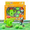Plants Vs Zombies Cactus Peashooter Coconut Cannon A.K.E.E Character Toys 6 Style Game Figures Soft Silicone Boy Birthday Gift