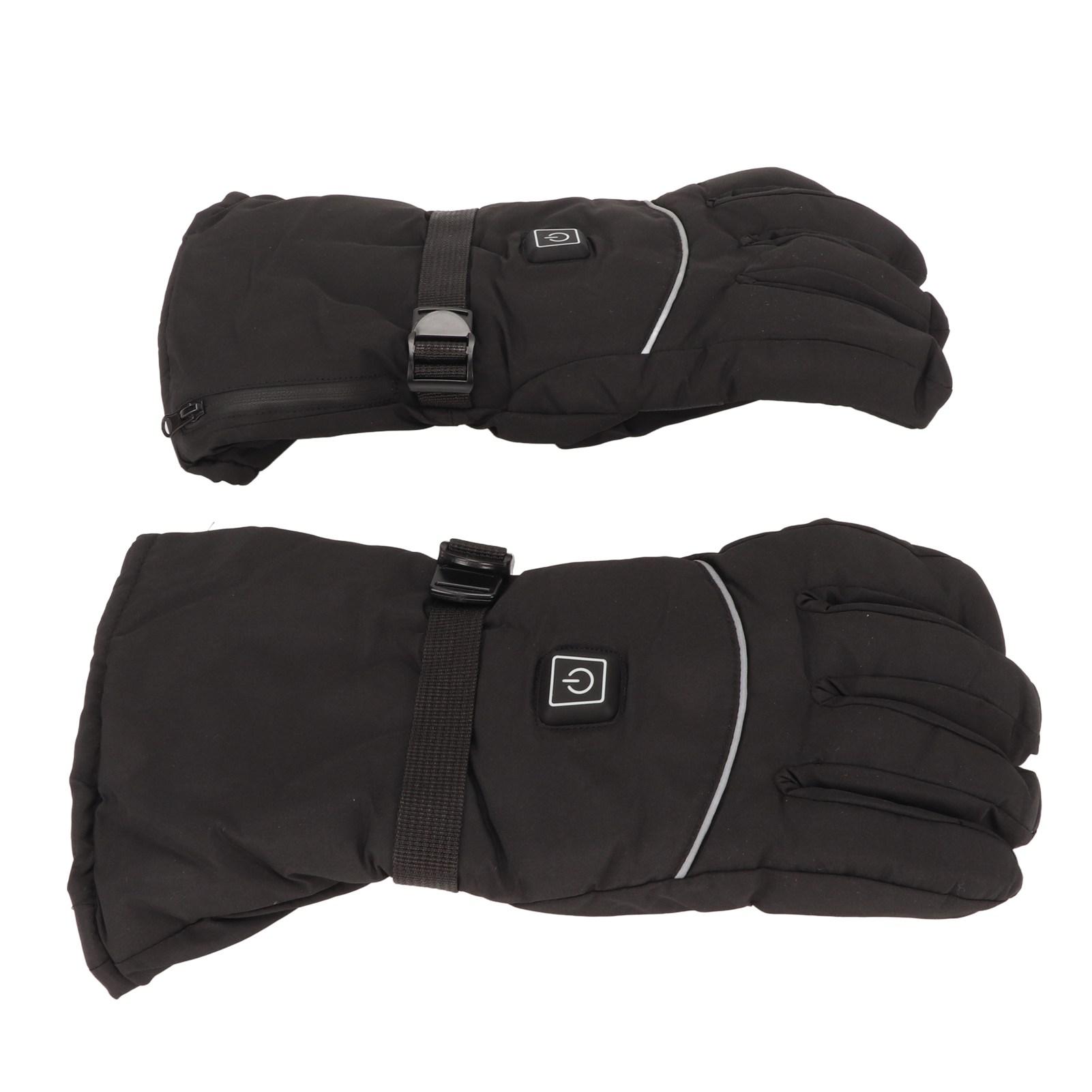 

Электрические перчатки с подогревом, 3 температурных режима, ветрозащитные двухсторонние перчатки с подогревом для зимы