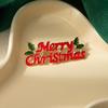 Charming Cartoon Christmas Elk Brooch with Bells & Rhinestones