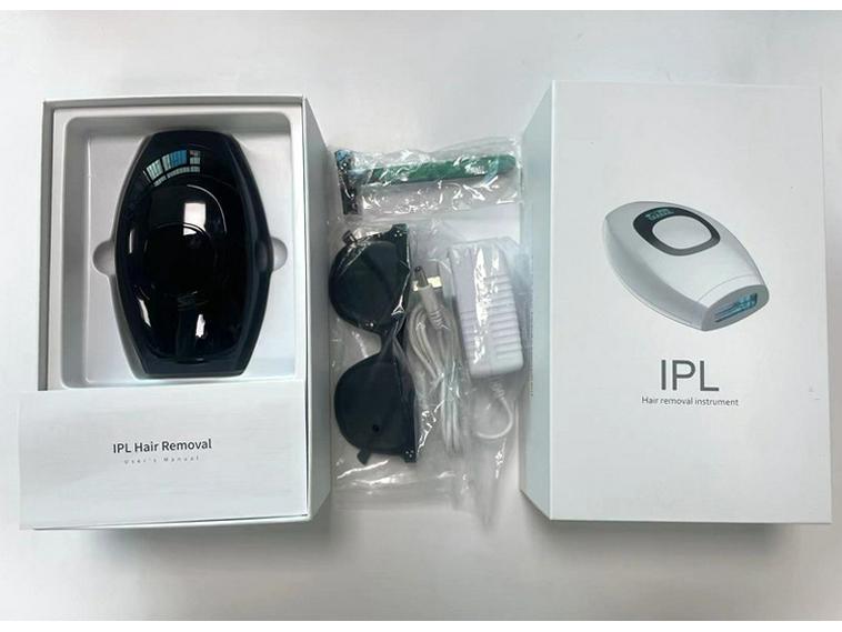 Portable IPL Laser Hair Removal Device for Underarms & Private Areas