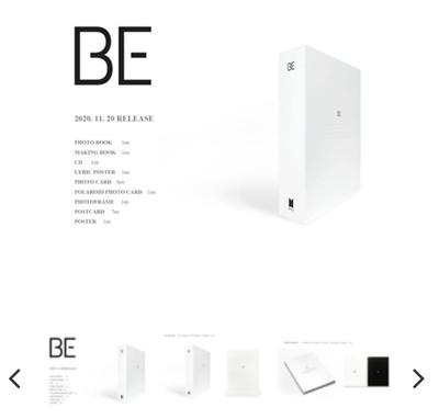 [USED] BTS Album "BE