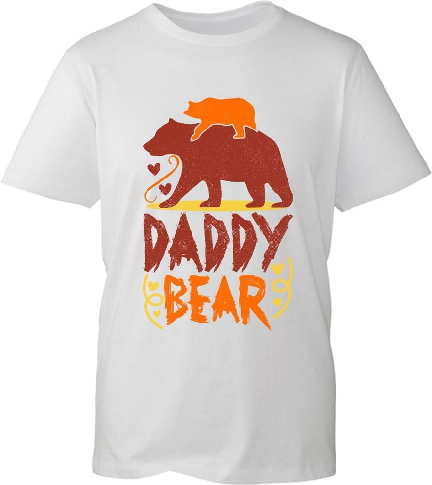 Fathers Day Daddy Bear Tshirt Bear Lover Grandpa Dad Birthday Unisex Top