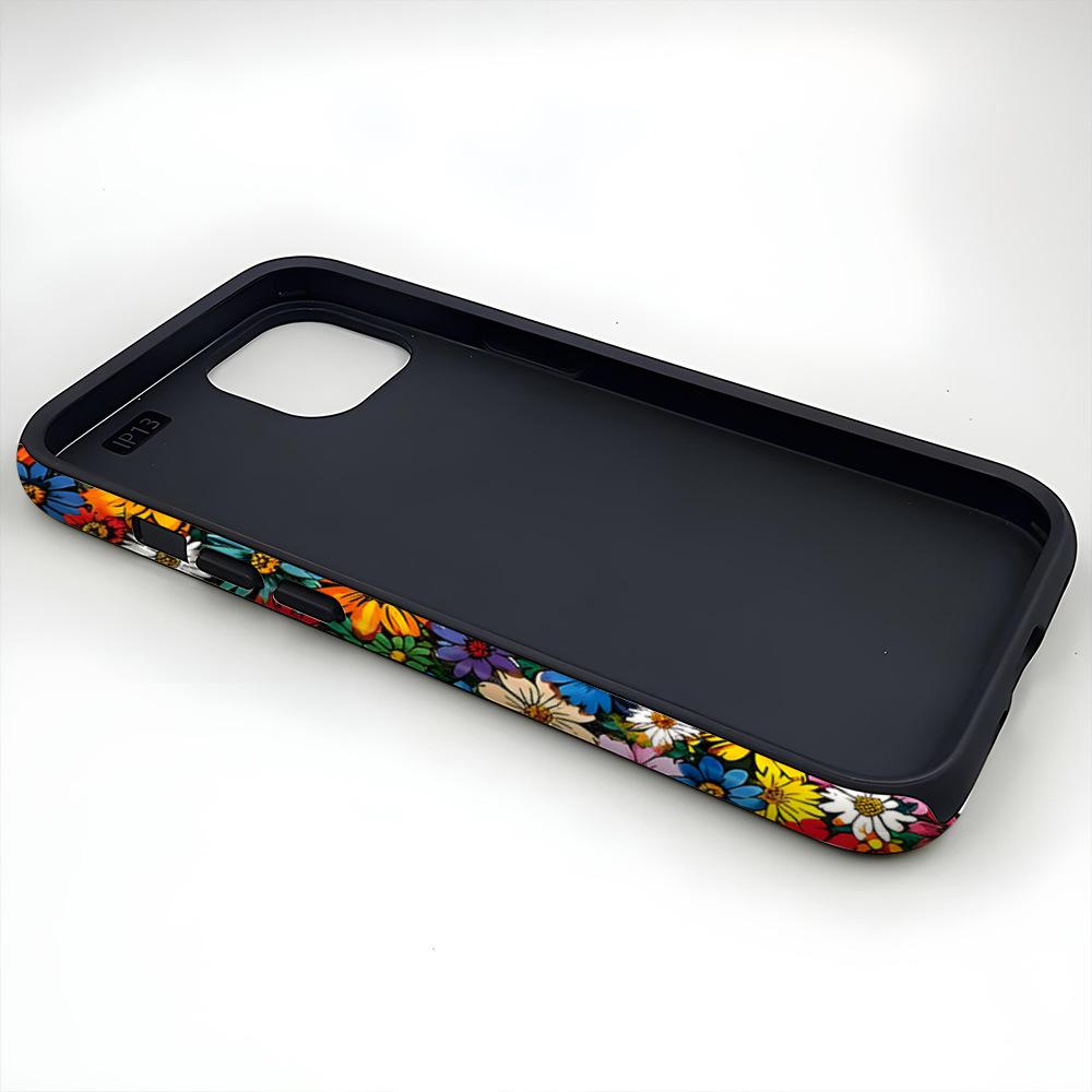 Stazione indipendente bestseller Pellicola colorata a margherite Mori per iPhone15pro Custodia 2-in-1 Custodia per cellulare Apple 17pro