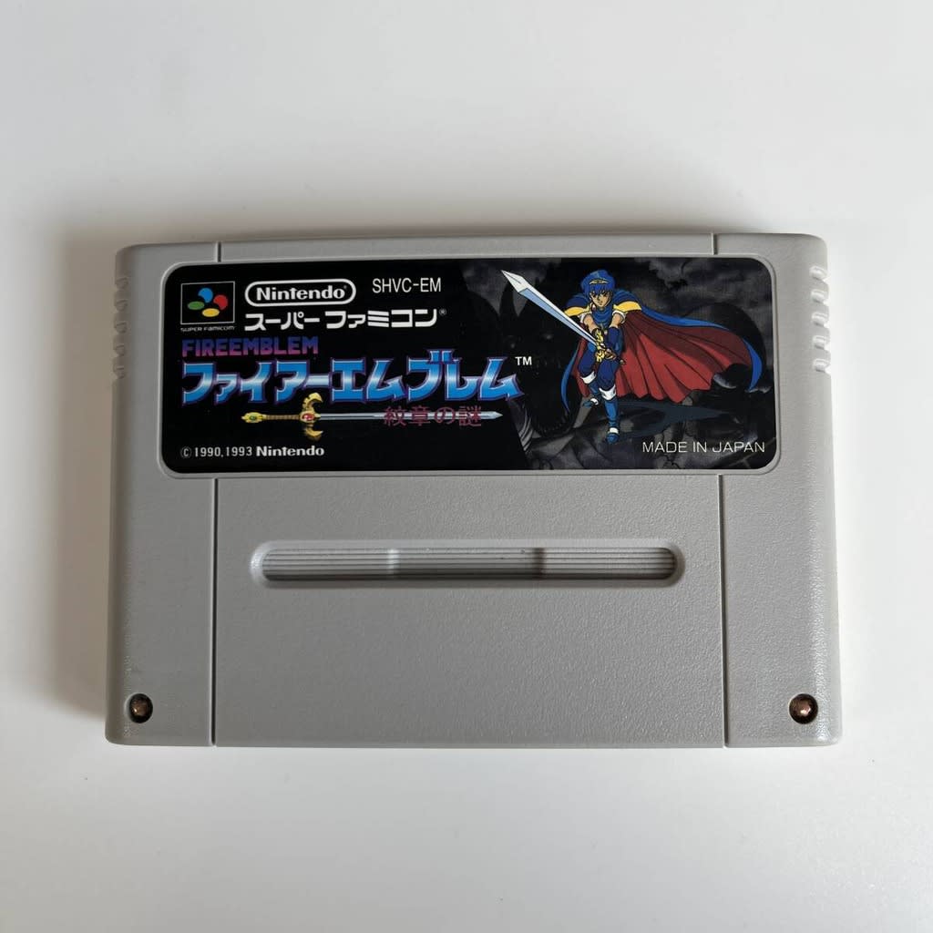 Used Fire Emblem - Monshou No Nazo SFC SNES Super Famicom SHVC-PA33J Tested Working Nintendo Strategy NTSC-J Super Nintendo Cartridge