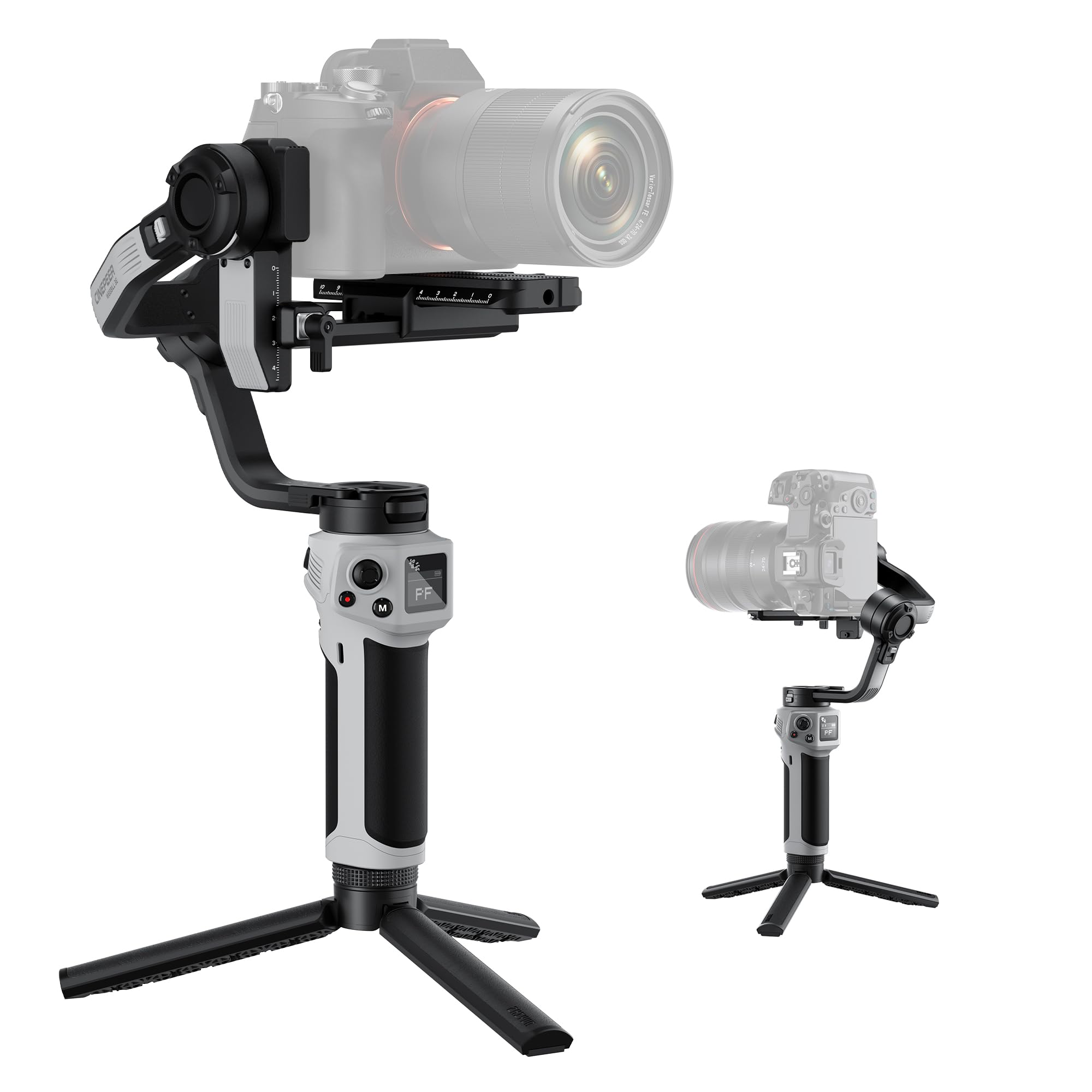 

ZHIYUN CINEPEER Weebill 3E Gimbal Stabilizer for Mirrorless DSLR Supports PD Fast Warranty 3-Axis & Cameras, Charging, 1-Year Manufacturer s