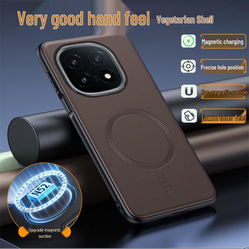 iQOO15 Anti-Drop Leather Phone Case - Sleek & Durable for Men