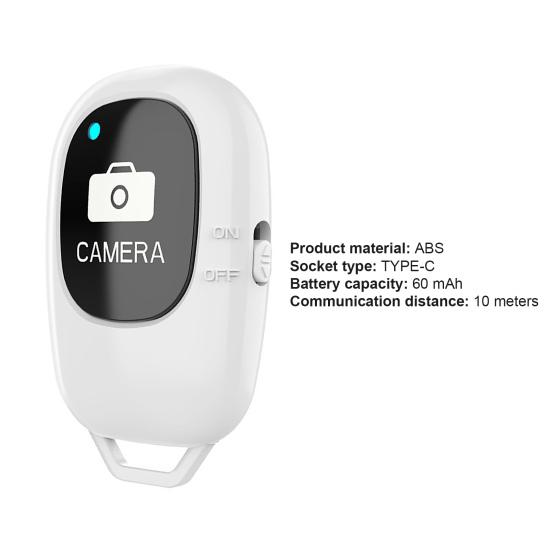 Pilot do telefonu Bezprzewodowy Mini Bez opóźnień Kompatybilny z Bluetooth 5 Bez sterowników Zdalna migawka do robienia