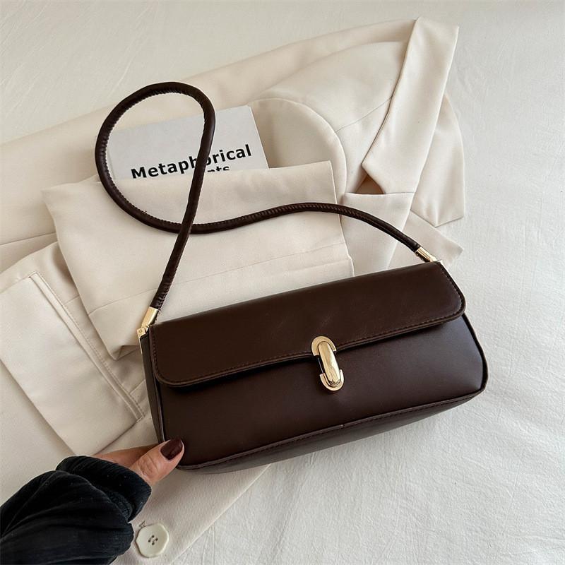Trendy Street Style Pu Small Square Shoulder Bag Chic Summer 2024 Fashion