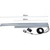 60 cm 90 cm 4 Stück Auto Under Tune Unterboden Fernbedienung LED Neon RGB Lichtleiste
