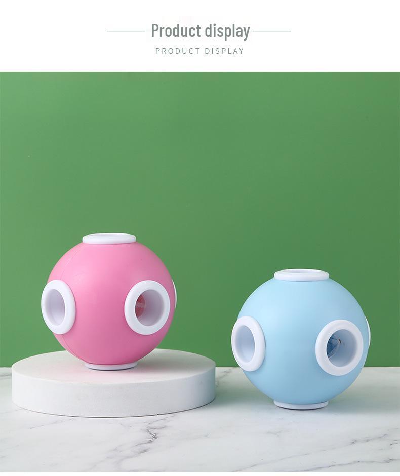 Silicone Laundry Lint Catcher and Stain Removal Ball - Anti-Tangle Clothes Cleaning and Care Ball.