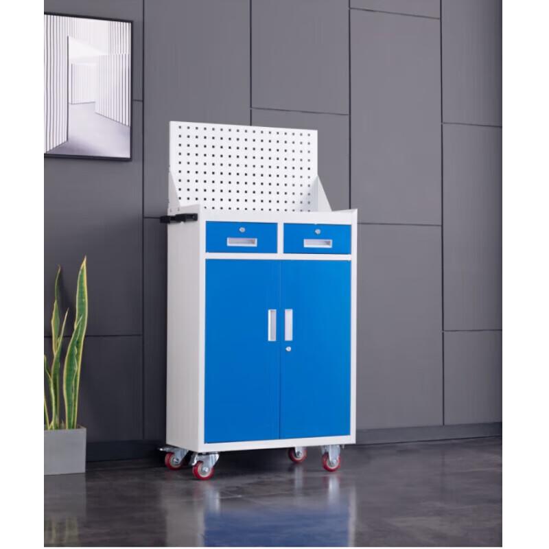 Jundelun 3-Layer Blue Mobile Tool Cart CN Plug (adapter Included)