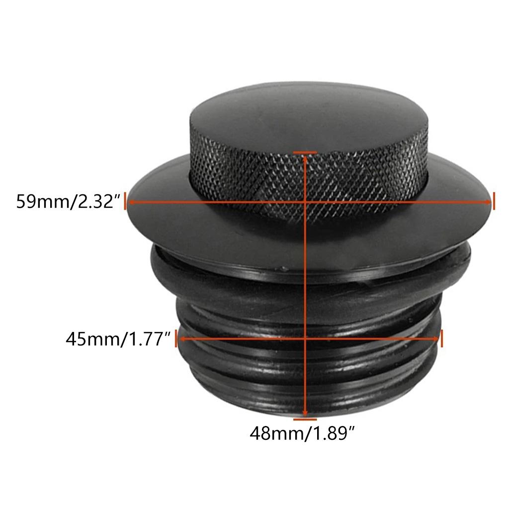 Durable Motorcycle Gas for Pop Up Screw Mount Fuel for Tank Cap for Sportster 1200 883 Lightweight Gas Cover Keyless