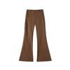 2026 Spring Women's Petite Low-Waist Micro-Flare Wide-Leg Sweatpants – Slimming, High-End Feel