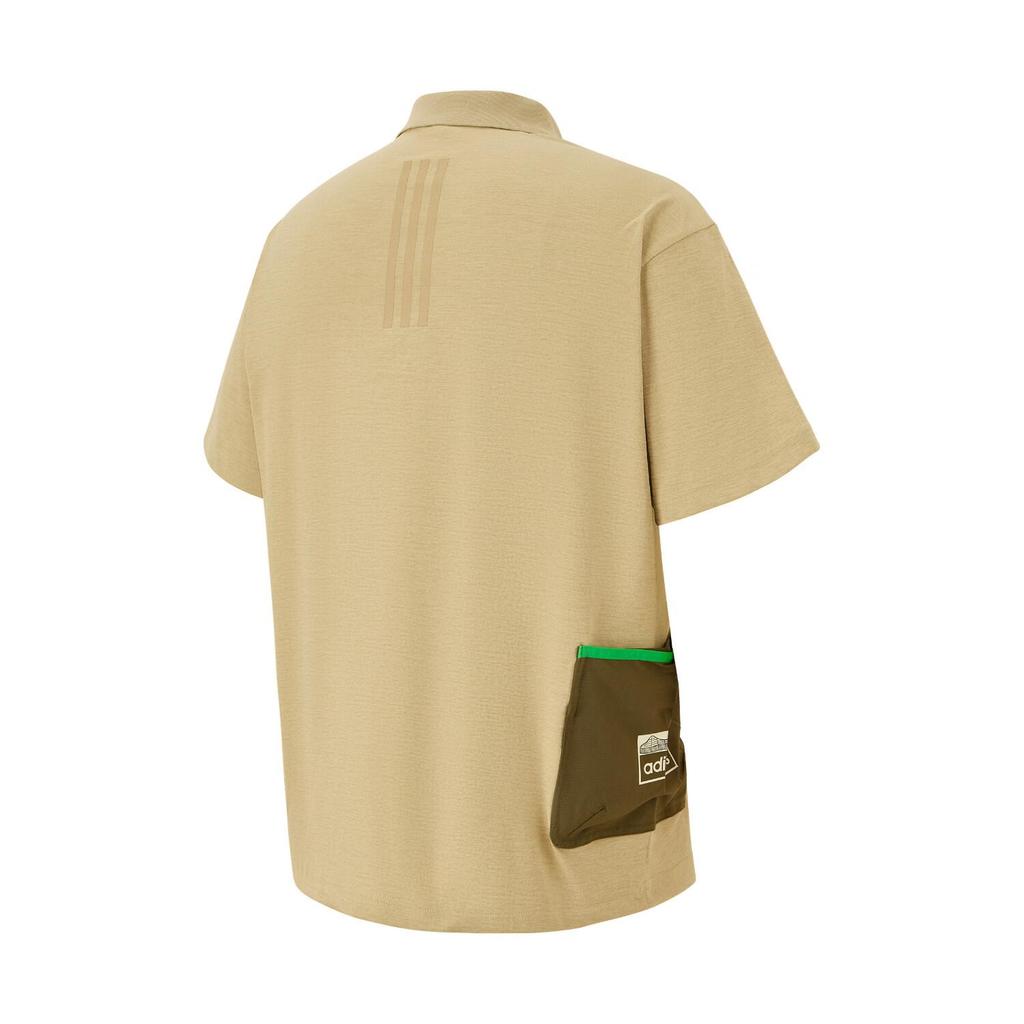 Adidas Men's Wrinkle-Resistant Breathable Sports Casual Polo Short Sleeve JI6026