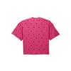 Nike X Jacquemus Co-Branded Logo Round Neck Hollow-Out Casual Short Sleeve Drop Shoulder T-Shirt Unisex Tops Watermelon-Red FJ3478-653