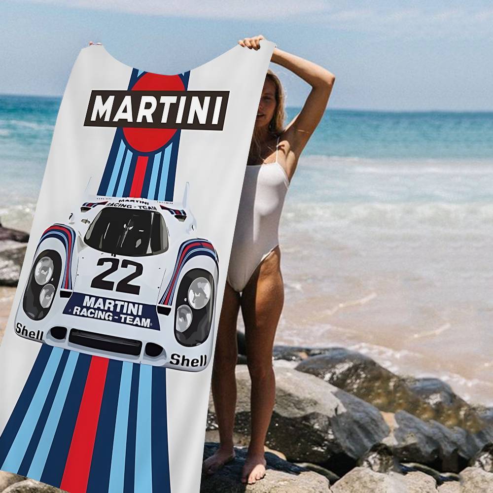 M-Martini Racing Toalla de Baño Microfibra Suave Absorbente de Agua Transpirable Para Niña Niños Decorativa Dibujos Animados Toalla de Playa