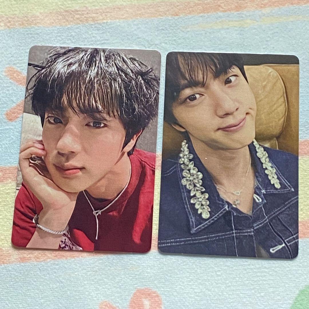 

[USED] BTS Venue Limited Runseokjin ep Tour JIN Jin Trading Cards (2 pieces)