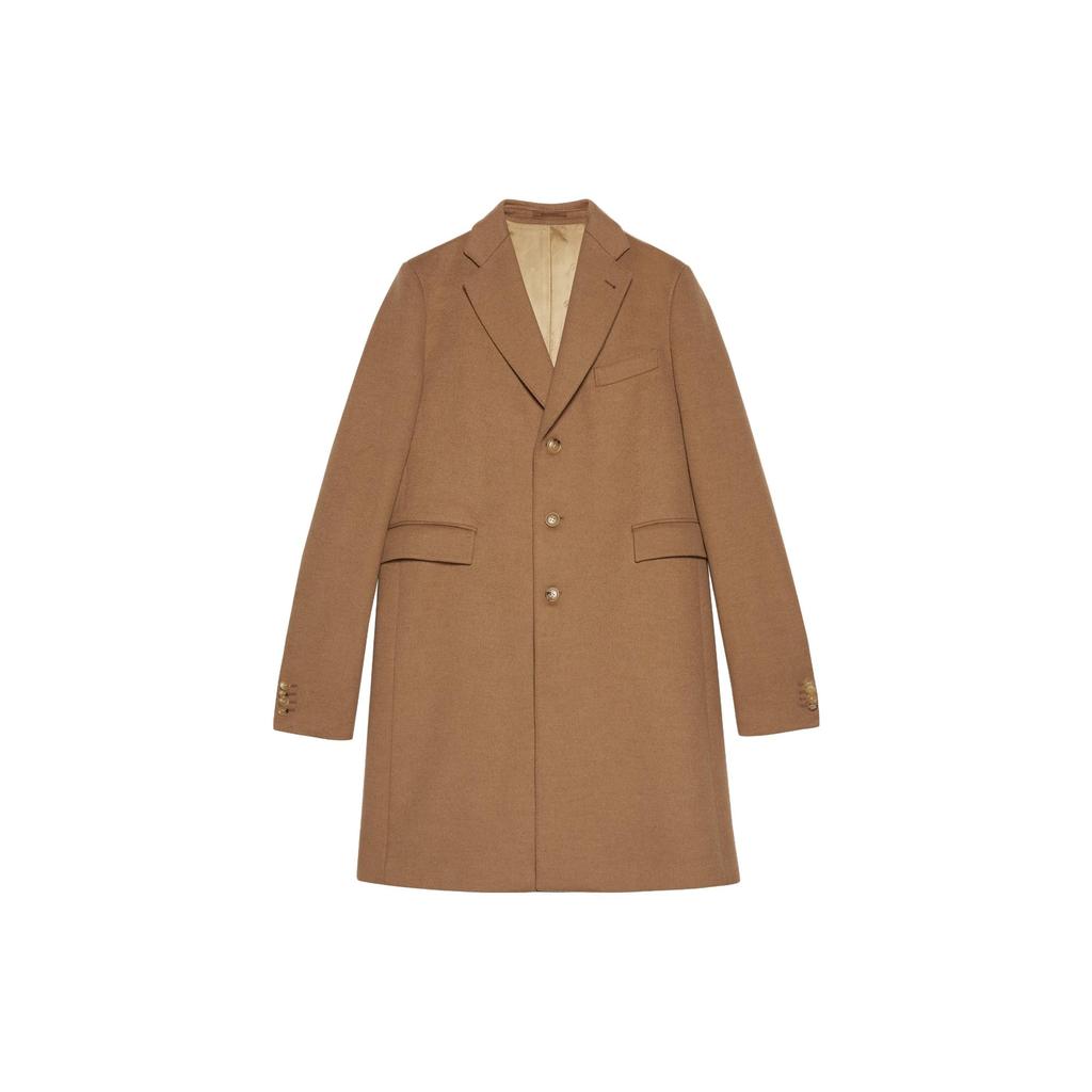 Gucci Cities Label Single Breasted Coat 753089-ZAHGS-2250