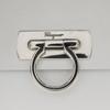 Salvatore Ferragamo Gancini Handbag AU21-6716 One handle Silver Aluminum Women Used