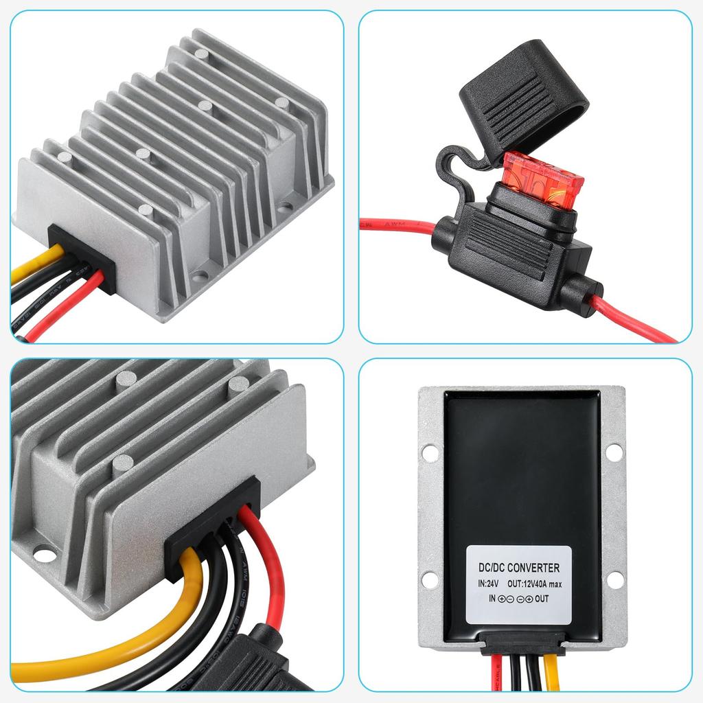 DC 24V to DC 40A High Performance Voltage Converter Power Supply Transformer
