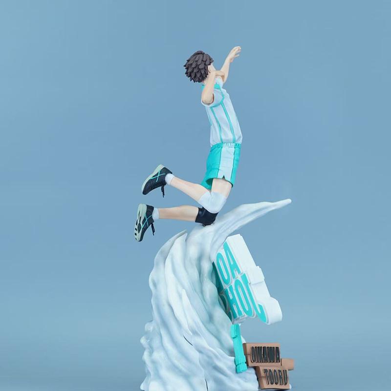Haikyuu!! Anime Peripheral Statue Tabletop Decoration Oikawa Toru Hinata Shoyo Model Hand Made Desktop Ornament Gift