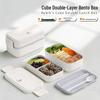 CAMUZ doppelwandige mikrowellengeeignete Bento-Lunchbox