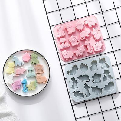 12 Tierkreiszeichen Silikon Eisform Herstellungsform Schokolade Dessert Flexibler Eisbereiter