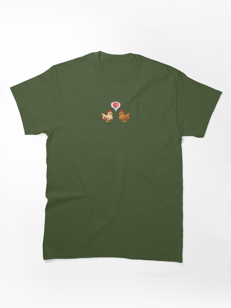 Stardew Valley Chicken Love Classic T-Shirt