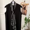 Scarf  for Women Versatile Neck Flower Scarf Versatile Striped Headband Hairband Scarf