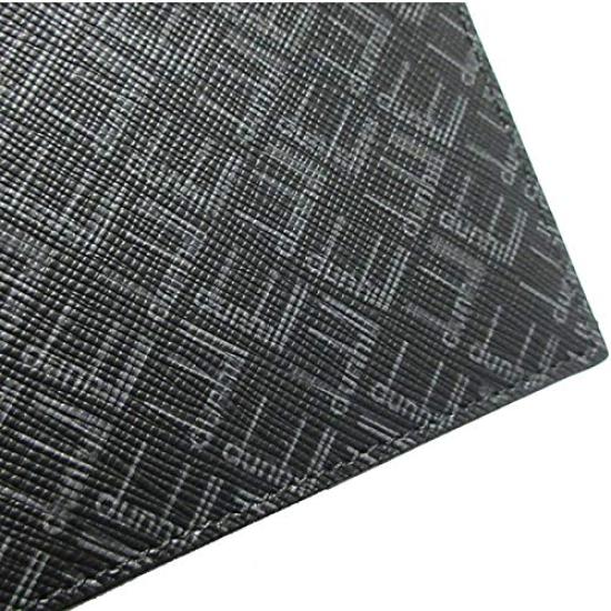 Dunhill Herren Signature 4 Kartenfächer & Münzfach Geldbörse Bifold Wallet, Schwarz, DU21R2320LT 001