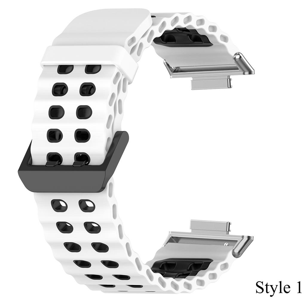 Voor Redmi Watch 6 Siliconen Polsband Voor Redmi Watch 5/4 Horlogebandje Voor Xiaomi Mi Band 8/9Pro Ademend Bandje Sportarmband