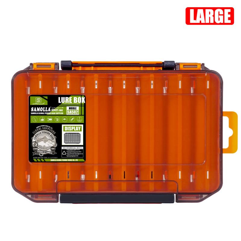 Double-Layer Multi-Functional Fishing Lure and Soft Bait Storage Box