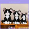 Super süße Katze Cartoon Plüschpuppe mit PP-Baumwollfüllung für Geburtstagsgeschenk und Sammlung