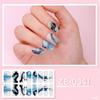 Self-Adhesive Nail Art Sticker DIY Nail Polish Stickers Waterproof Nail Wraps