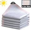99% Shade Rate Aluminum Foil Sunshade Net Summer Silvery Reflective Sun Shelter Car Sun Shed Canopy Anti-UV Pergola Awning