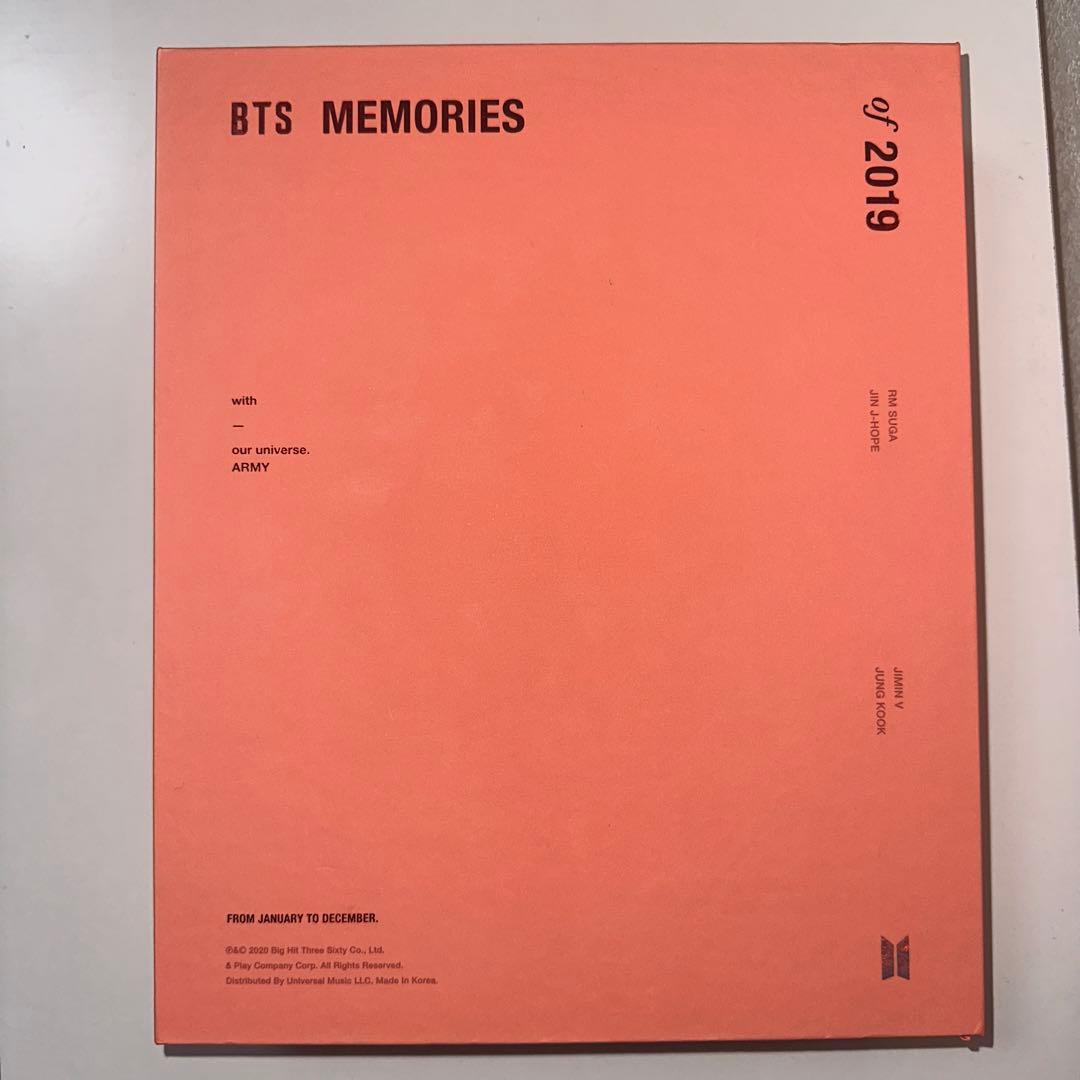 

[USED] BTS MEMORIES 2019 DVD with Japanese subtitles