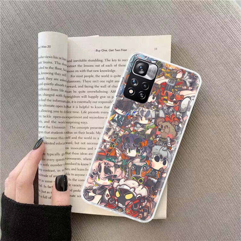 Zenless Zone Zero ZZZ Bangboo Phone Case For Redmi Note 13 12 Pro Plus 14 15 Pro 5G 11 11T 11E 11S 10 Pro 10S 9 9S Cover Cell Cl
