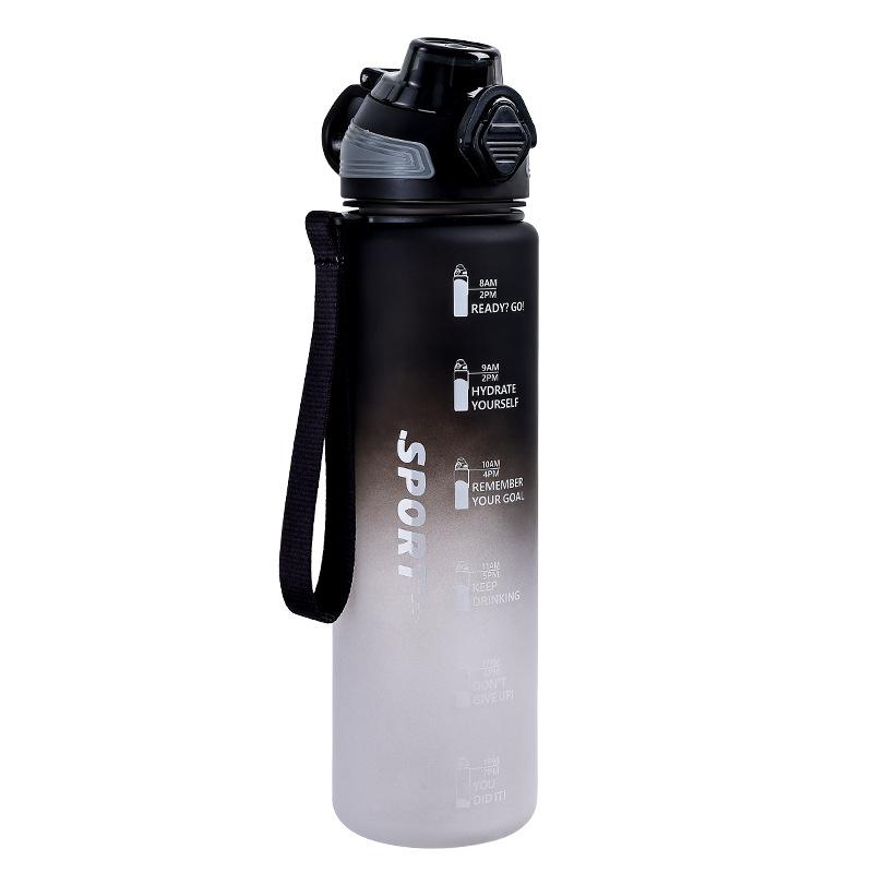 Gradient Sports Water Cup Portable Outdoor Pop-up Lid Water Bottle Large-capacity Hand-held Space Cup