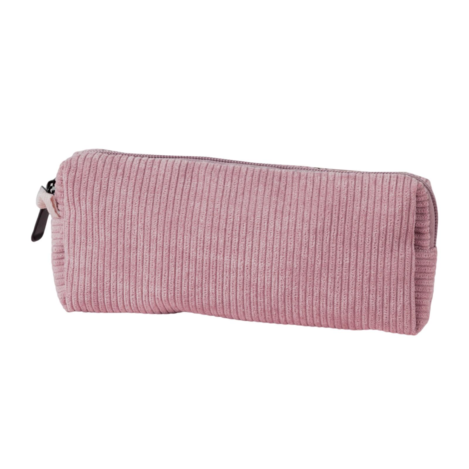 

Большая вместительная сумка для карандашей Вельветовые пеналы Пенал на молнии Канцелярская сумка Косметичка 3