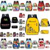 New Arrival Mario Cartoon Backpack For Elementary And Middle School Students Lunch Bag And Pencil Case Included