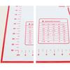 Silicone Baking Mat With Scale Rolling Dough Pad Kneading Dough Mat Non Stick Pastry Oven Liner