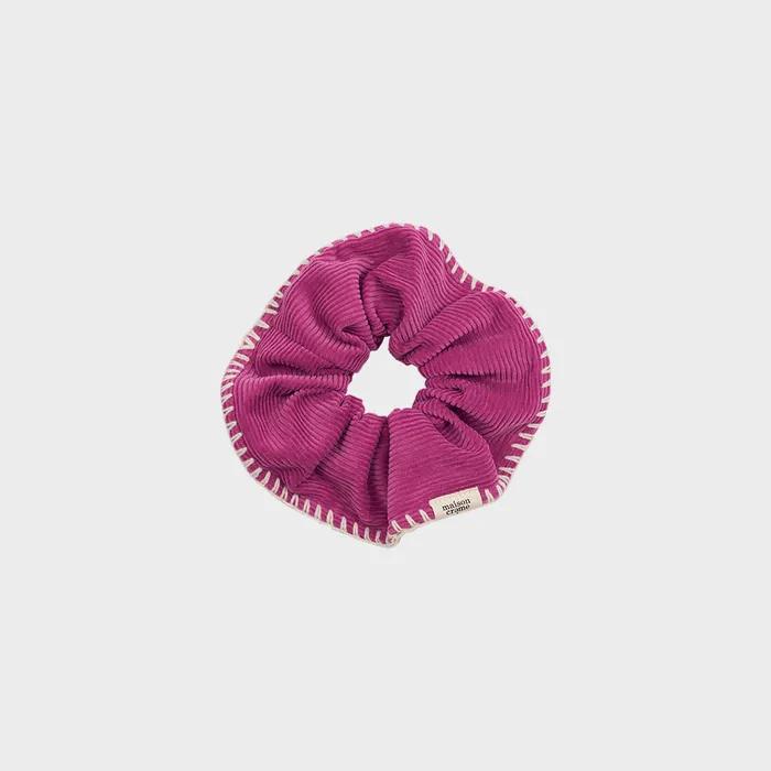 Stitch Scrunch _ Corduroy Mazenta