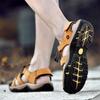 New Hollow-out Wading Shoes Men Sandals Hiking Shoes Summer Casual Beach Sandals Plus Size 38-48