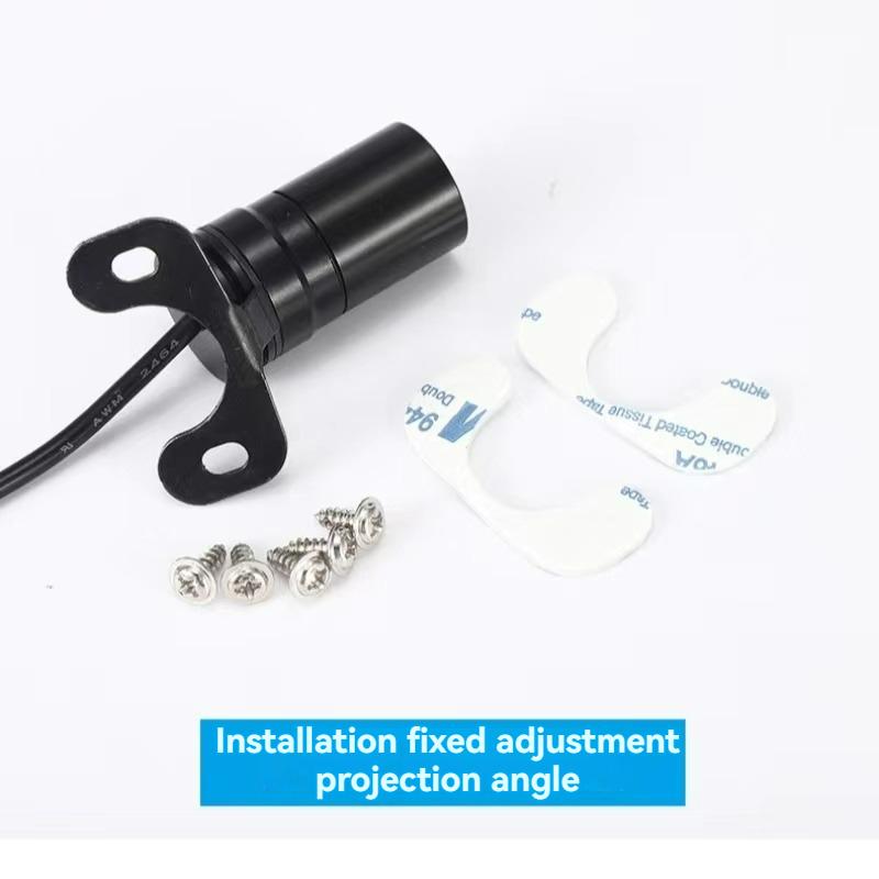 2pcs New Motorcycle Mofei Light Angel Wings Welcome Lights Projection Lights Carpet Lights Modified General Atmosphere Lights