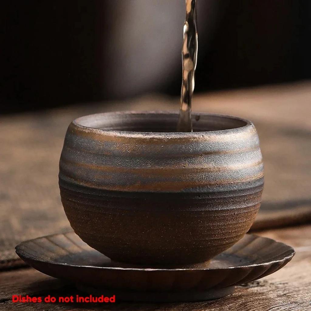 Taza de Café de Cerámica Estilo Japonés Porcelana Personal Individual Tazas de Té de Cerámica Vajilla Taza de Vino Tazas de Agua Regalo Venta al por Mayor