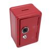 Mini Safe Box Red Dictionary Shape Money Bank Metal Piggy Bank with Lock Key Password for  Jewe