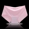 Women Summer Panties Ice Silk Cool Refreshing Seamless Underwear Triangle Briefs